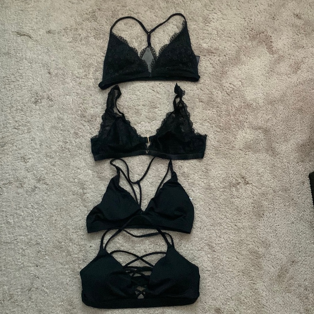 Bundle of 4 Victoria’s Secret Brallettes